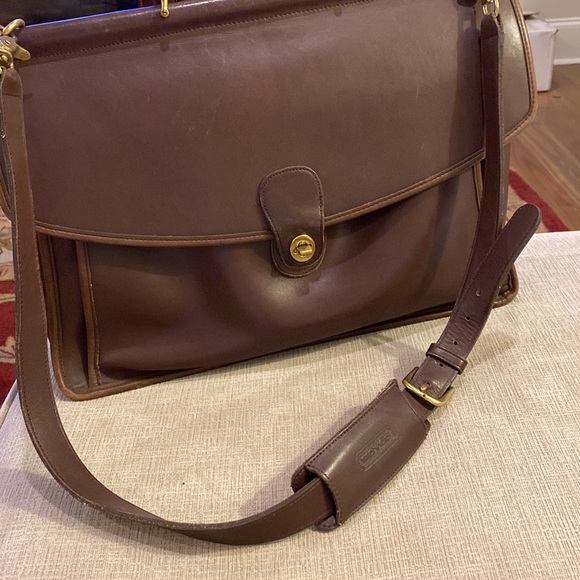 Vintage Coach Beekman Brief Messenger Bag - Picture 2 of 11